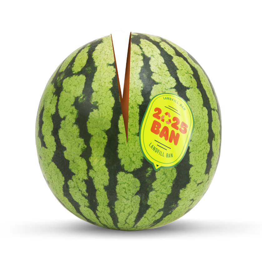 2025 Landfill Ban watermelon